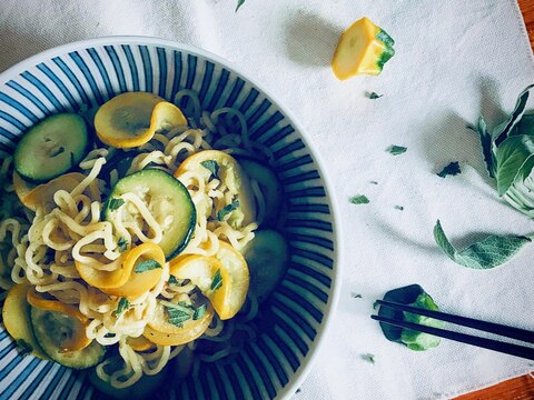 zucchini&yakisoba